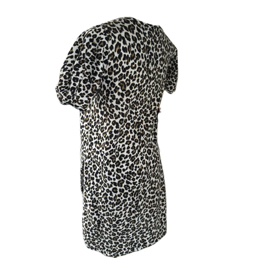 Velvet By Graham & Spencer Anthropologie Leopard Print Dress Women XS Maximalist - Picture 7 of 16